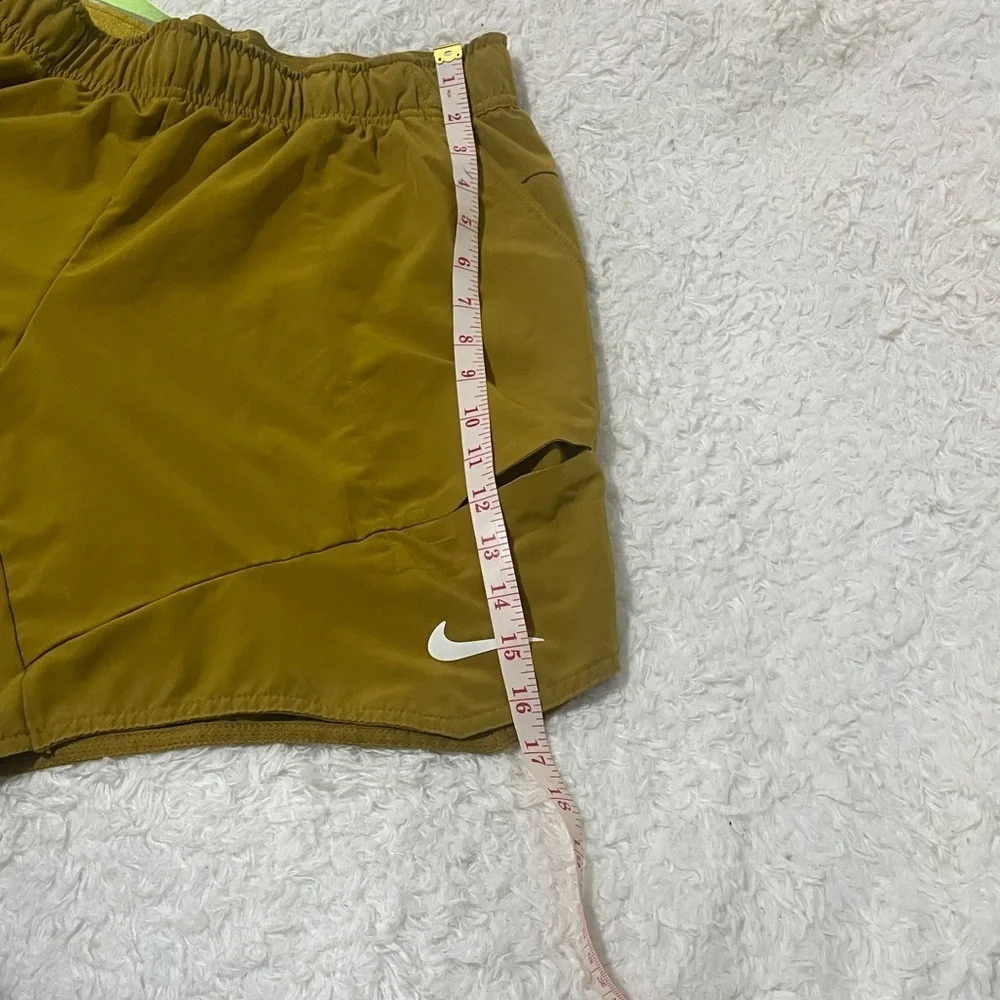 Nike Mustard Yellow Dri-FIT Shorts